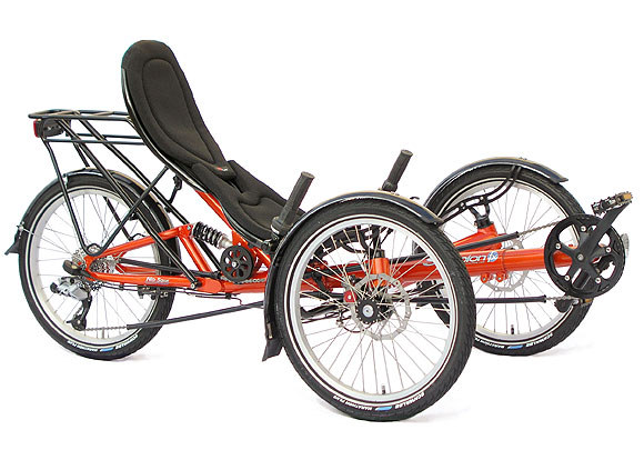 Scorpion FX - Liegedreirad auch mit Extrapower! Scorpion FX